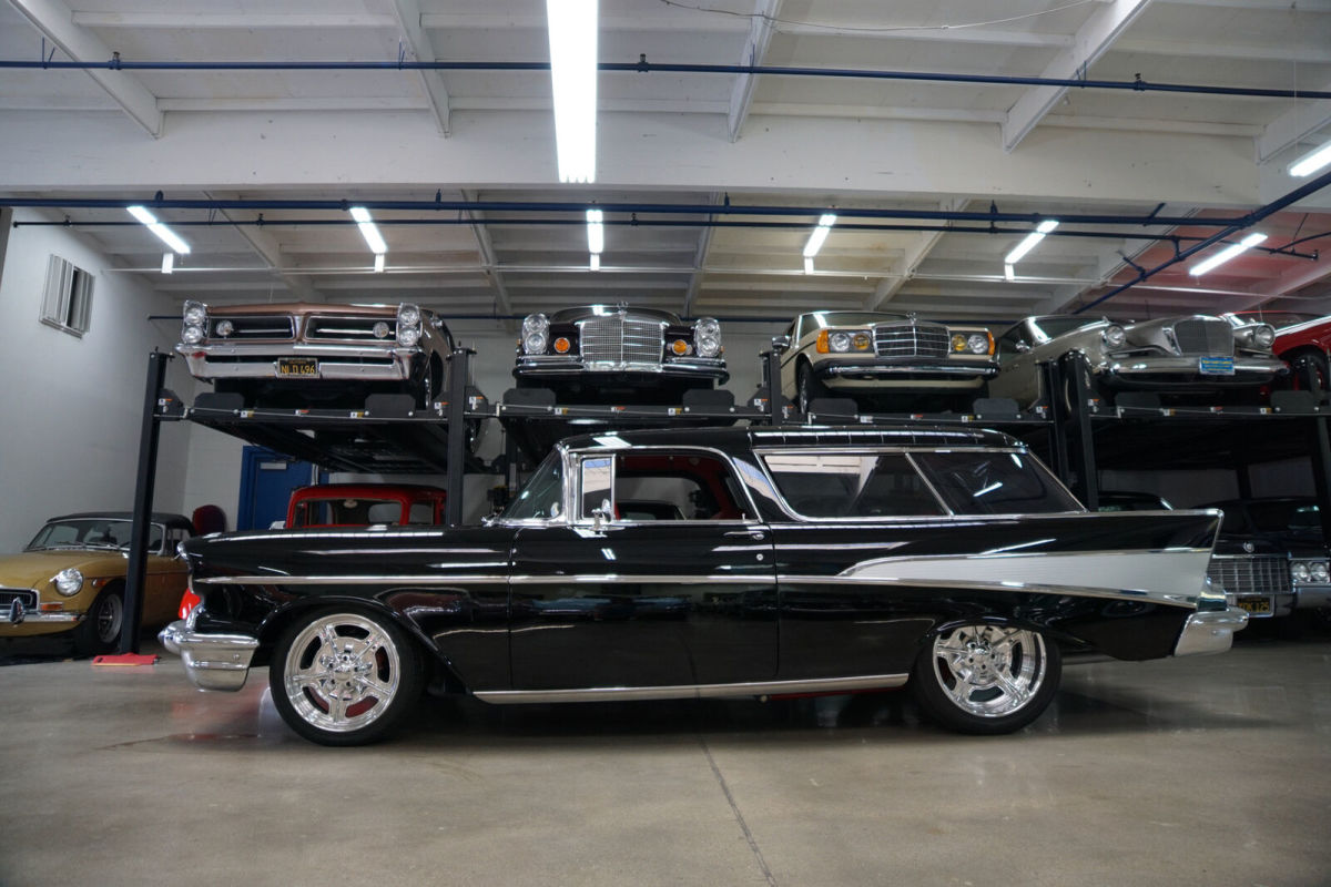 1957 Black Chevrolet Bel Air Nomad Custom 454/468 c.i. 600HP V8 Wagon Custom Wagon