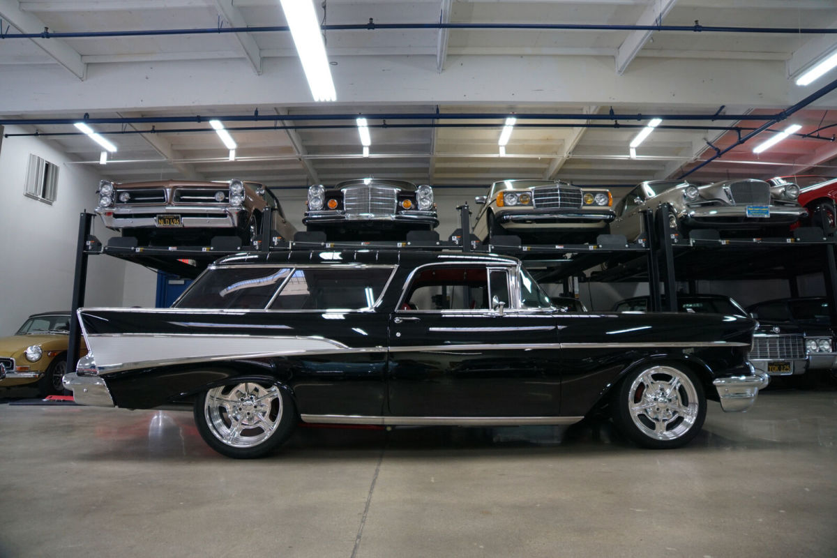 1957 Black Chevrolet Bel Air Nomad Custom 454/468 c.i. 600HP V8 Wagon Custom Wagon