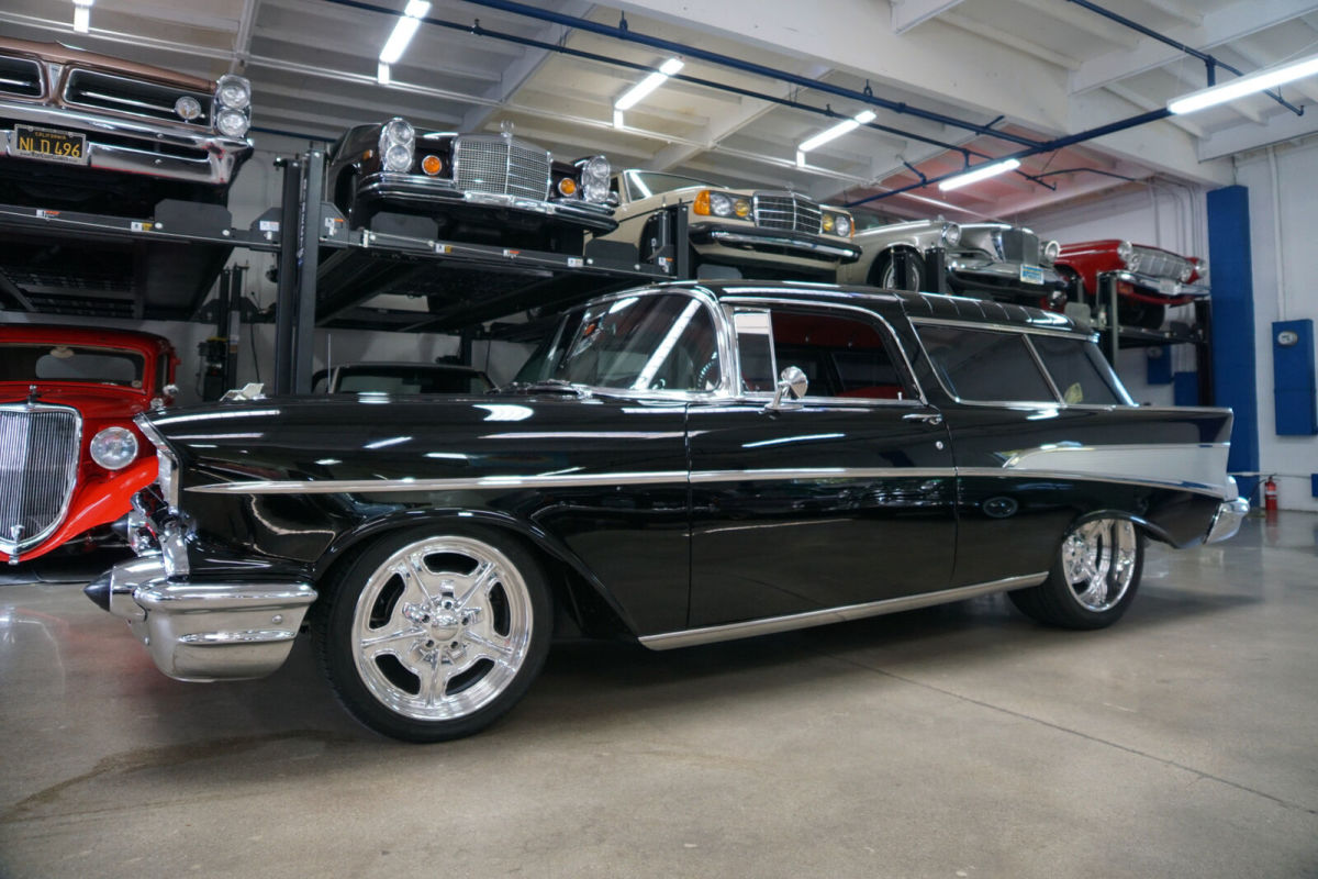 1957 Black Chevrolet Bel Air Nomad Custom 454/468 c.i. 600HP V8 Wagon Custom Wagon