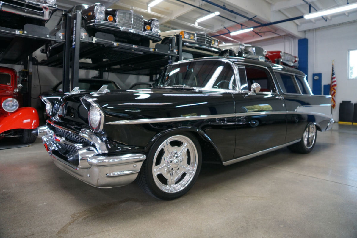 1957 Black Chevrolet Bel Air Nomad Custom 454/468 c.i. 600HP V8 Wagon Custom Wagon