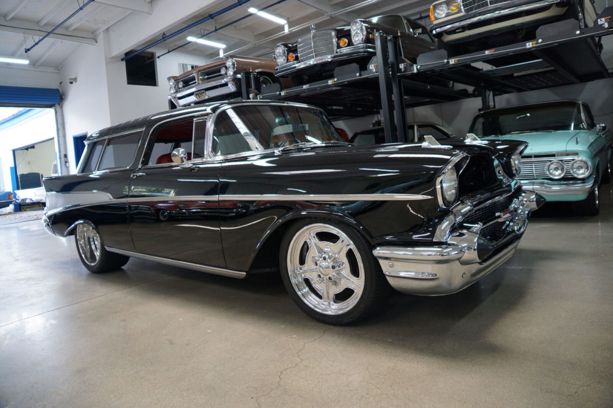 1957 Black Chevrolet Bel Air Nomad Custom 454/468 c.i. 600HP V8 Wagon Custom Wagon
