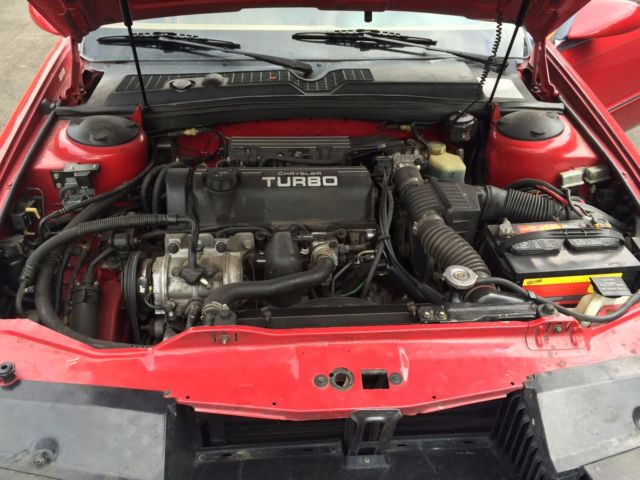 1989 Red Chrysler Other Convertible