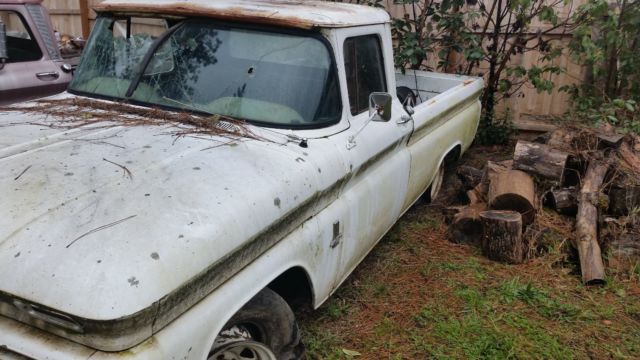 1963 White Chevrolet C-10 Cab & Chassis