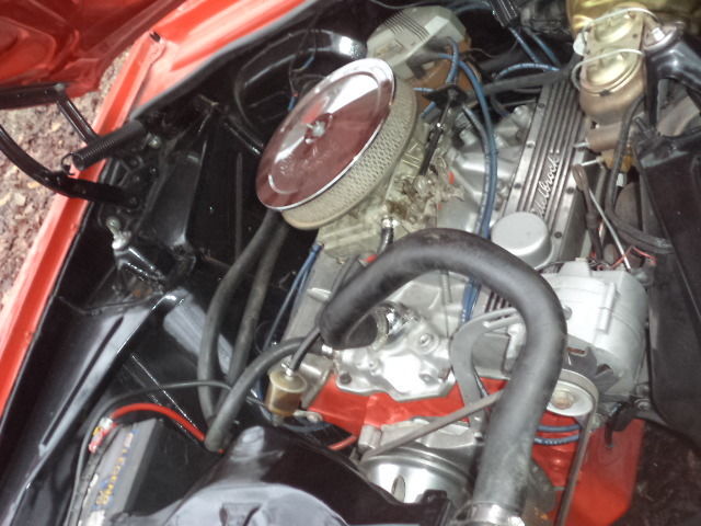 1963 Orange Chevrolet Nova Convertible