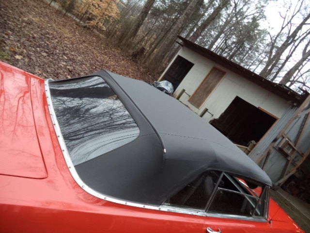 1963 Orange Chevrolet Nova Convertible