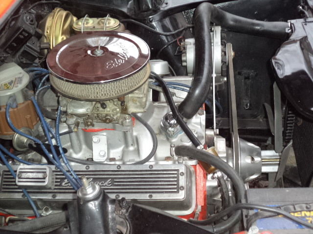 1963 Orange Chevrolet Nova Convertible