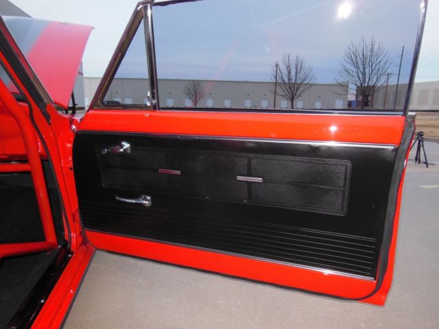 1963 Red Chevrolet Nova Coupe