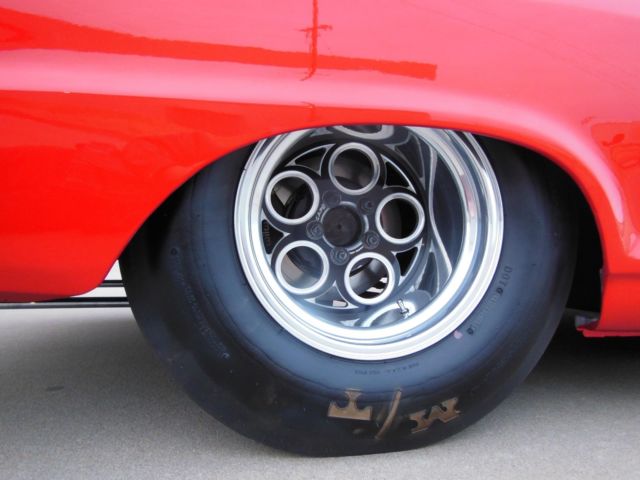 1963 Red Chevrolet Nova Coupe