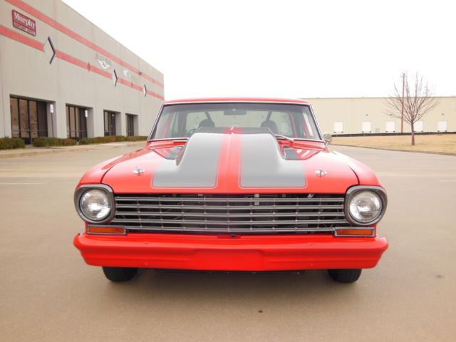 1963 Red Chevrolet Nova Coupe