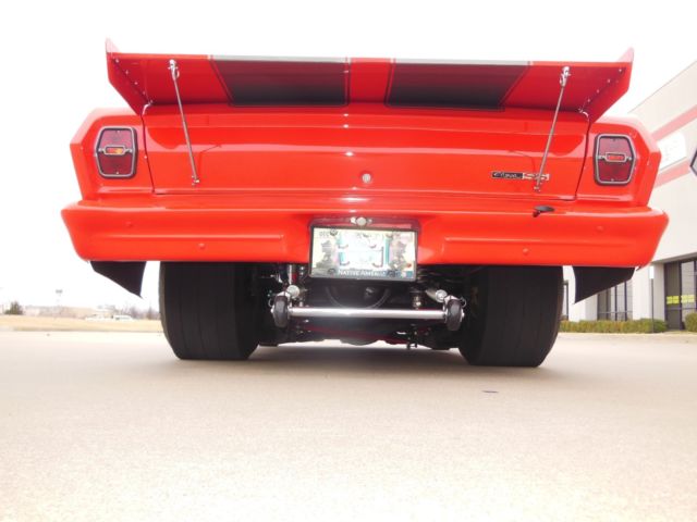 1963 Red Chevrolet Nova Coupe