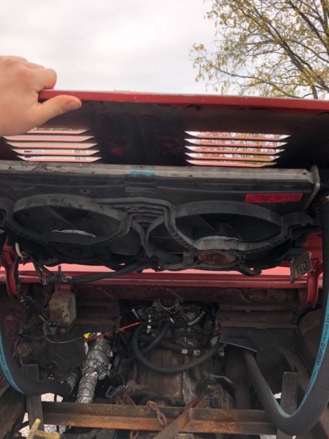 1963 Red Chevrolet Corvair Coupe