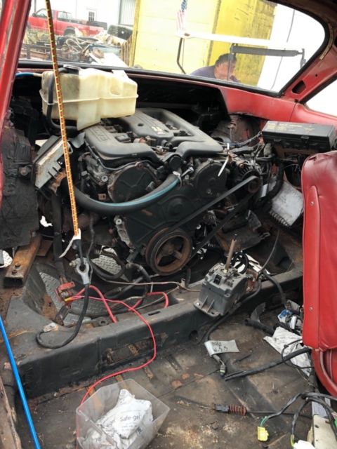 1963 Red Chevrolet Corvair Coupe
