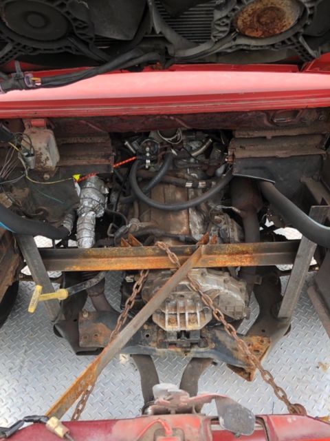 1963 Red Chevrolet Corvair Coupe