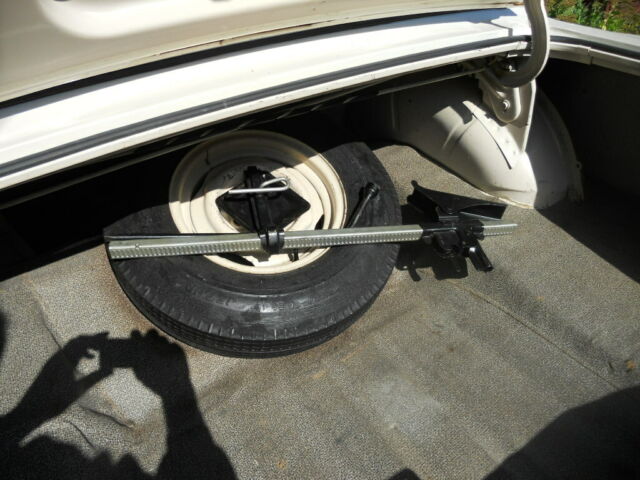 1963 White Ford Fairlane Coupe