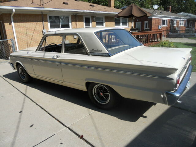 1963 White Ford Fairlane Coupe