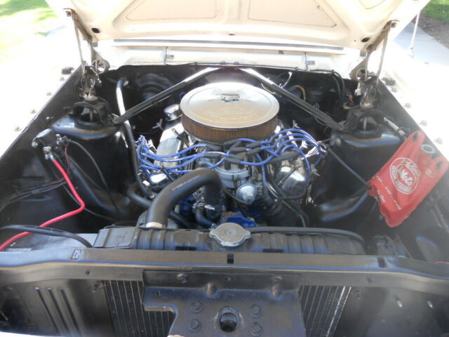 1963 White Ford Fairlane Coupe