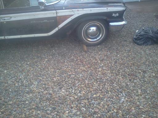 1963 Black Ford Galaxie Wagon