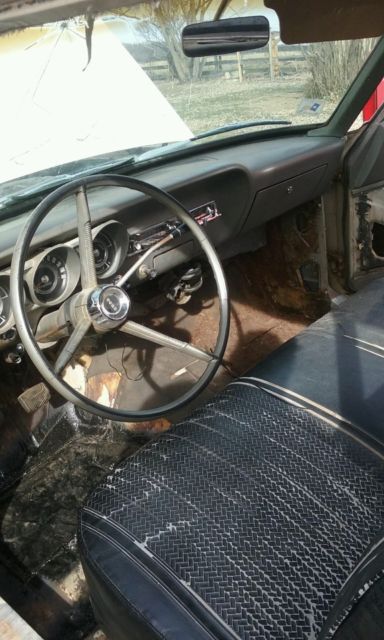 1963 White Ford Fairlane Sedan