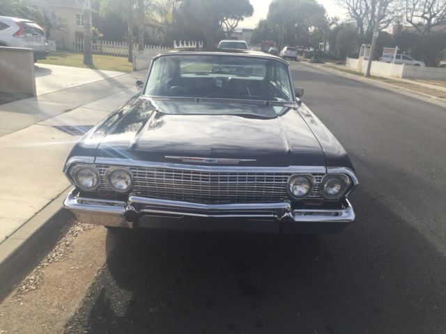 1963 White Chevrolet Impala