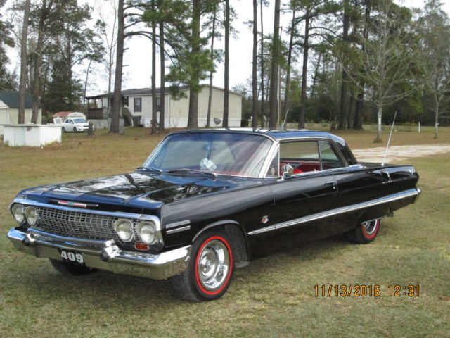 1963 Black Chevrolet Impala