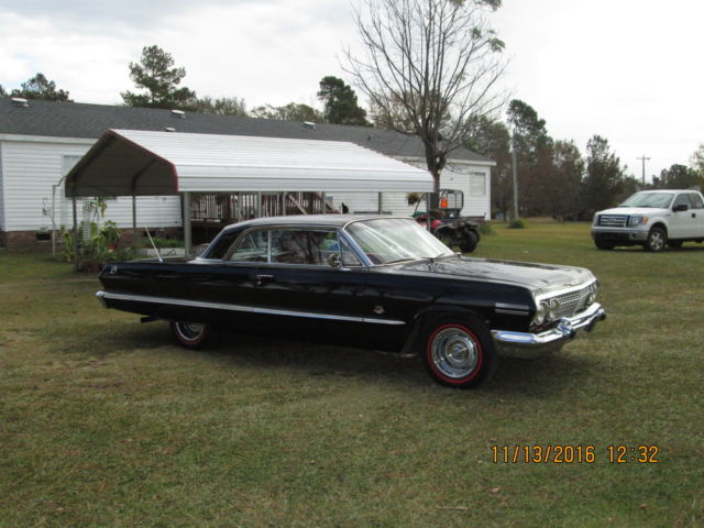 1963 Black Chevrolet Impala