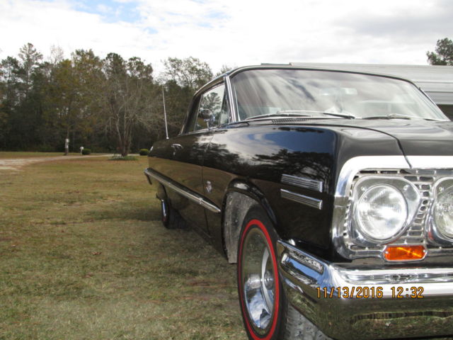 1963 Black Chevrolet Impala