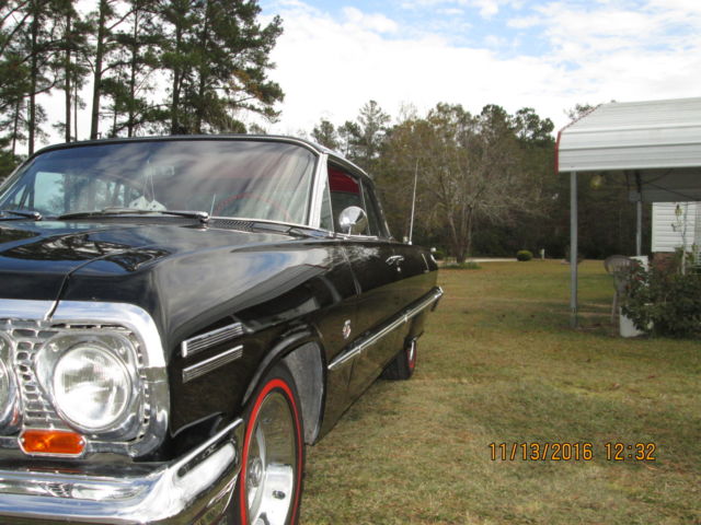 1963 Black Chevrolet Impala