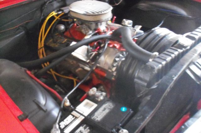 1963 red Chevrolet Impala Coupe