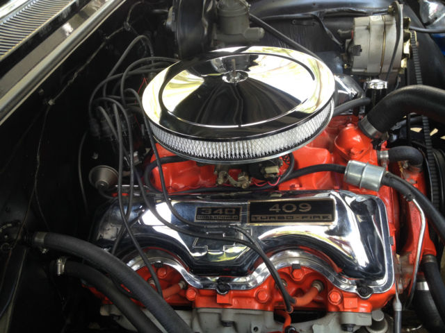 1963 Black Chevrolet Impala Convertible