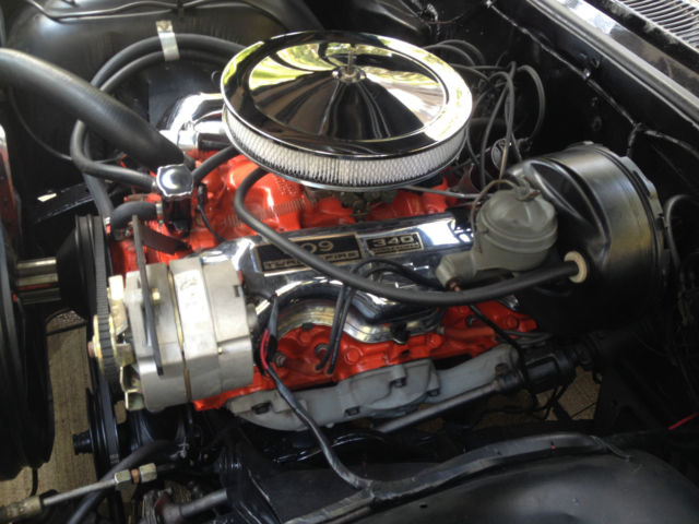 1963 Black Chevrolet Impala Convertible