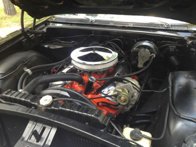 1963 Black Chevrolet Impala Convertible