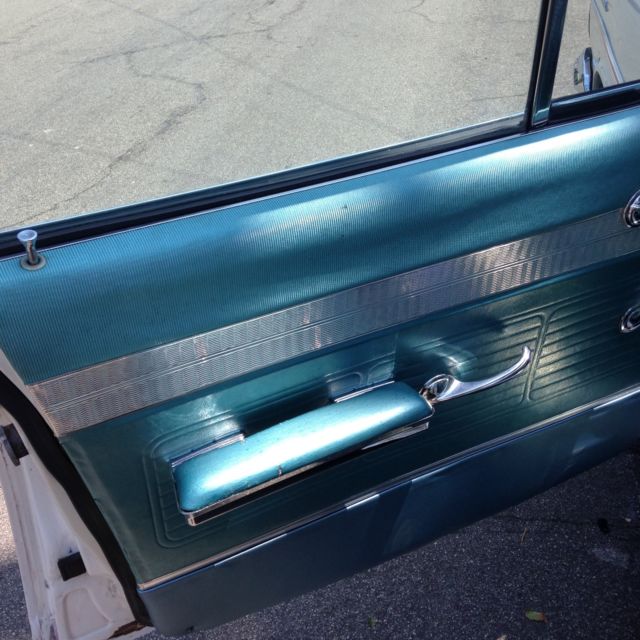 1963 white Pontiac Catalina sedan