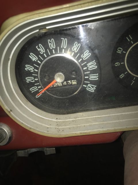 1963 Red Chevrolet Nova Convertible