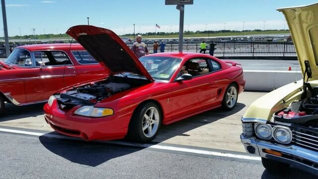 1994 Red Ford Mustang Coupe