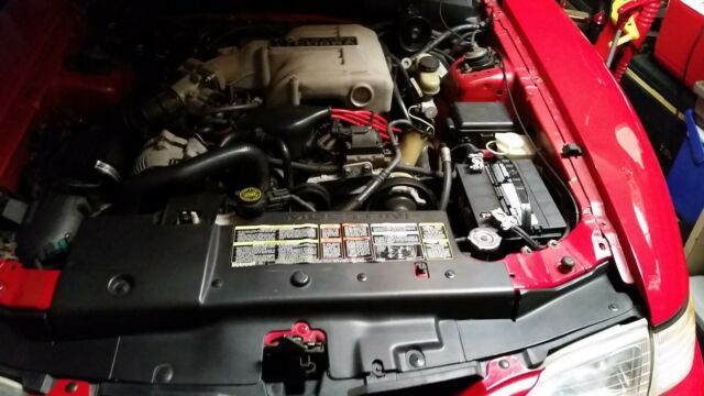 1994 Red Ford Mustang Coupe