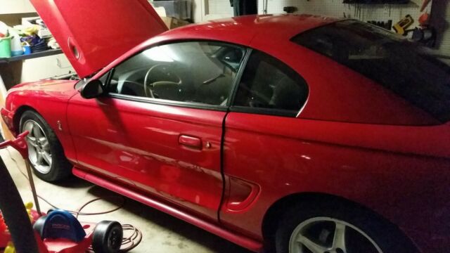1994 Red Ford Mustang Coupe