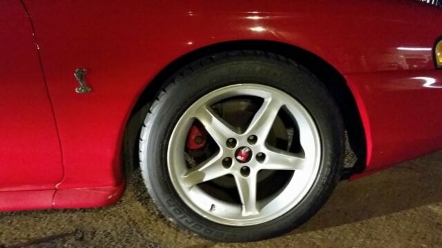 1994 Red Ford Mustang Coupe