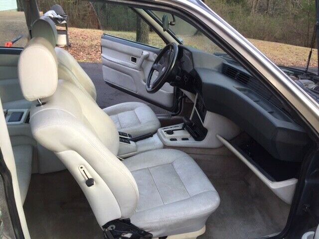 1987 Blue BMW 6-Series Coupe