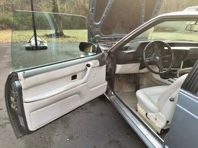 1987 Blue BMW 6-Series Coupe