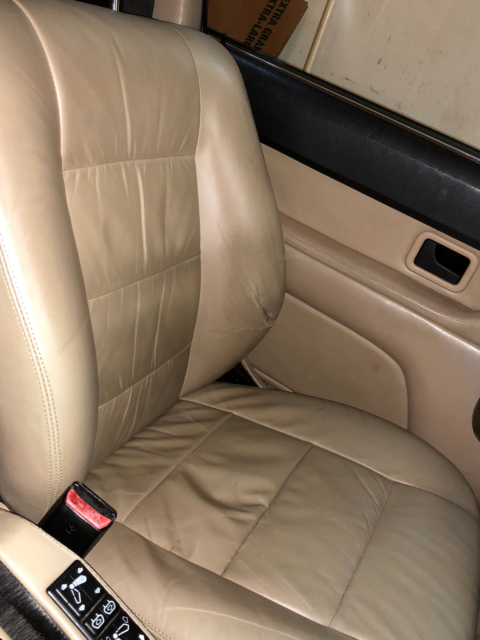 1989 Red BMW 6-Series Coupe