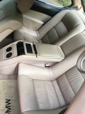 1989 Red BMW 6-Series Coupe