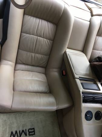 1989 Red BMW 6-Series Coupe