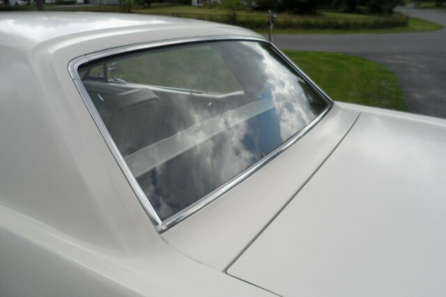 1965 White Ford Mustang Coupe