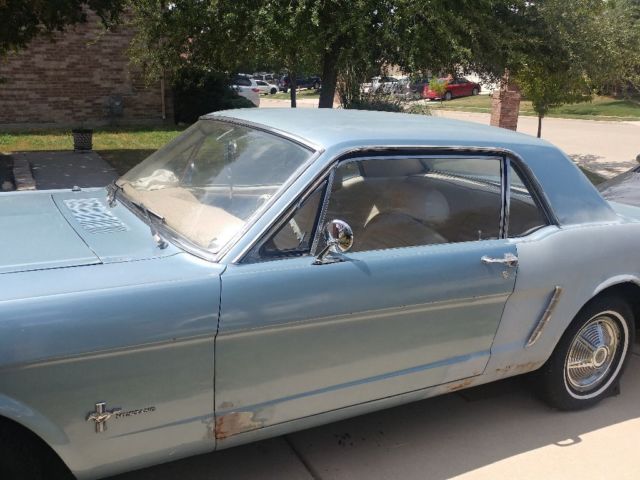 1964 Blue Ford Mustang Coupe