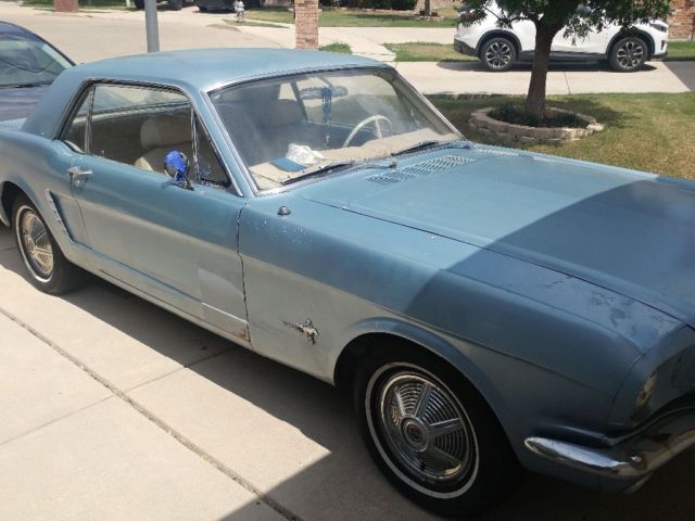 1964 Blue Ford Mustang Coupe