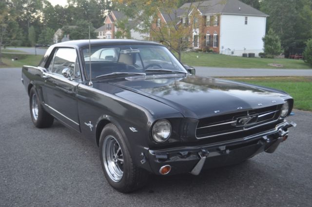 1965 Gray Ford Mustang Coupe