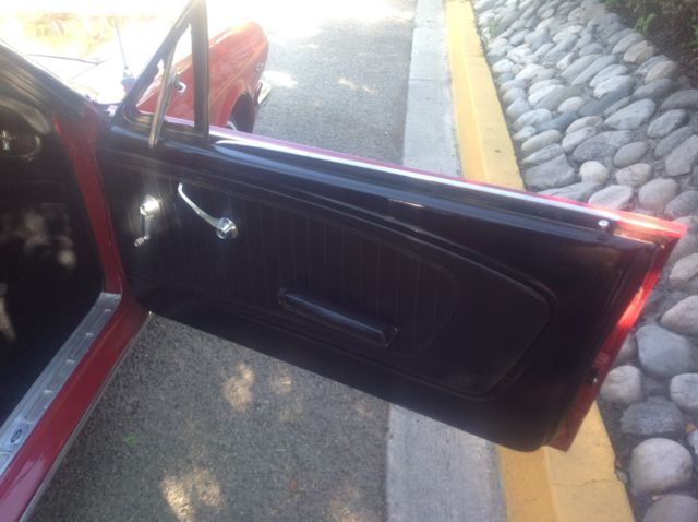 1965 Red Ford Mustang Coupe