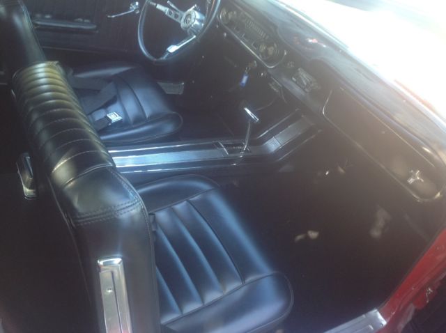 1965 Red Ford Mustang Coupe