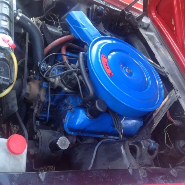 1965 Red Ford Mustang Coupe