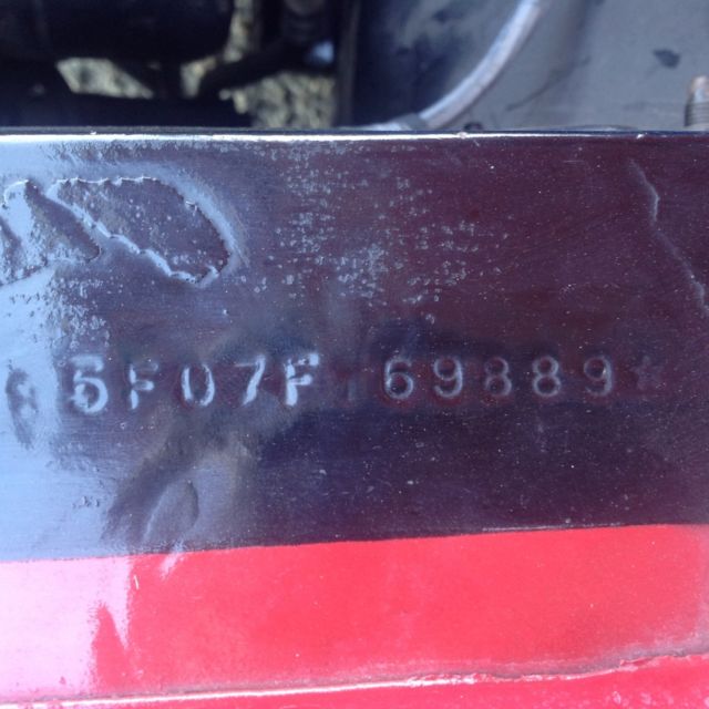 1965 Red Ford Mustang Coupe